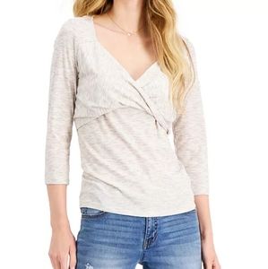 FEVER twist front top S